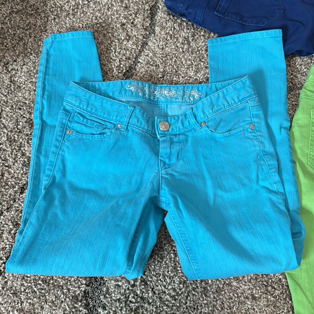 Express Zelda Jean Leggings Bundle - Picture 7 of 16